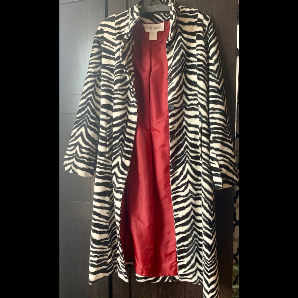 Zebra coat